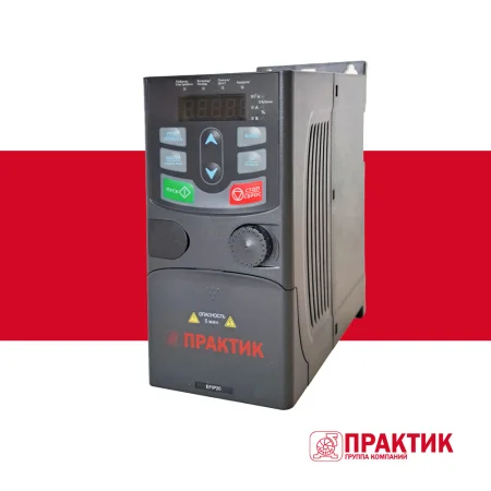 Частотный преобразователь мощностью 1,5кВт, питание 1ф, напряжение 220В, IP20 EFIP20-1R5G-2S